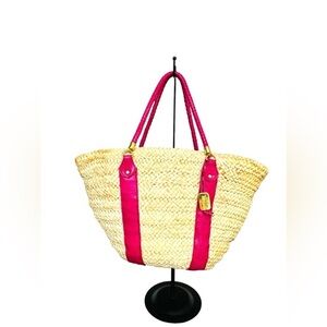 MaggiB straw handbag/tote.